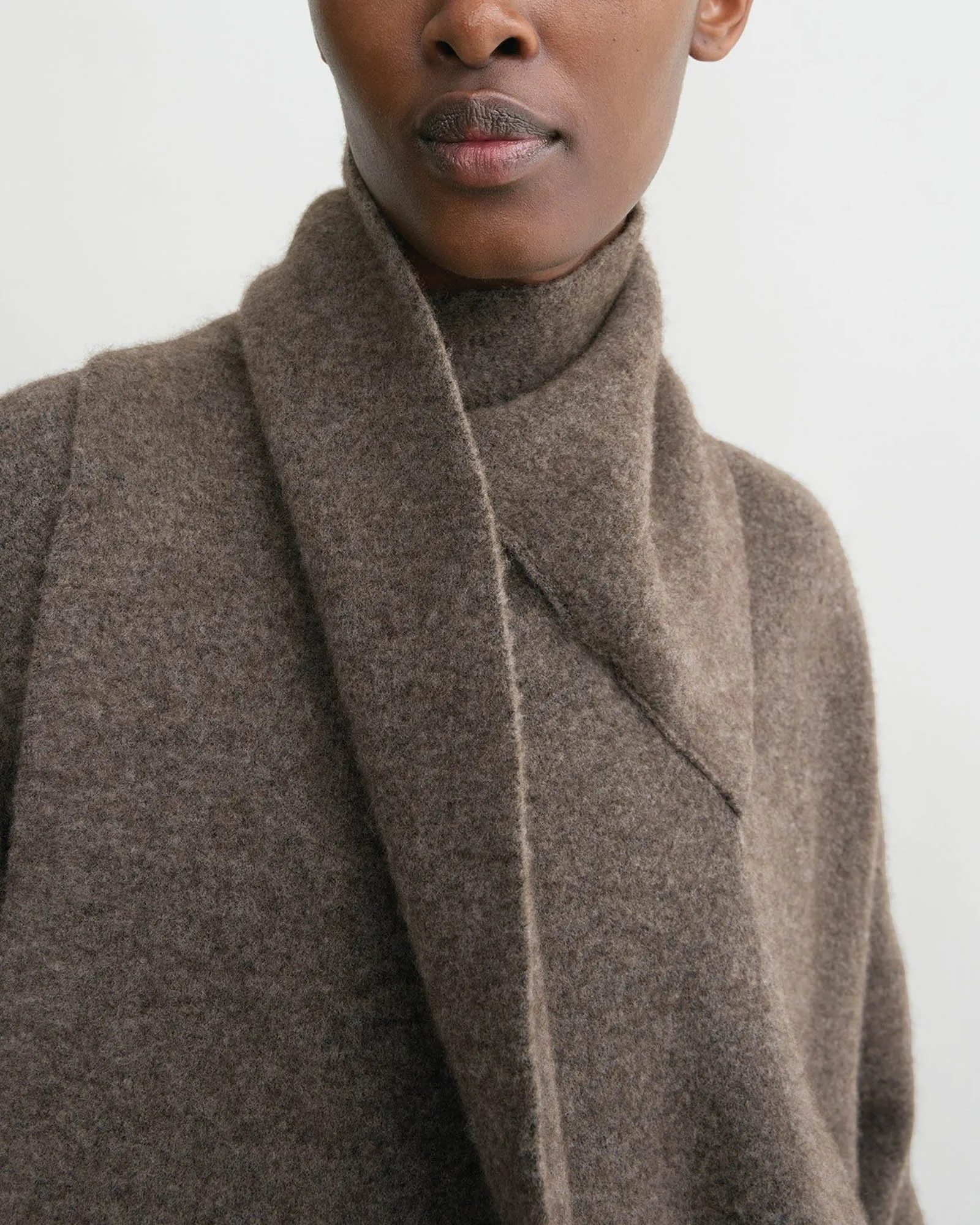 Draped Knit Scarf sold by TNT Fashion product image thumbnail 5