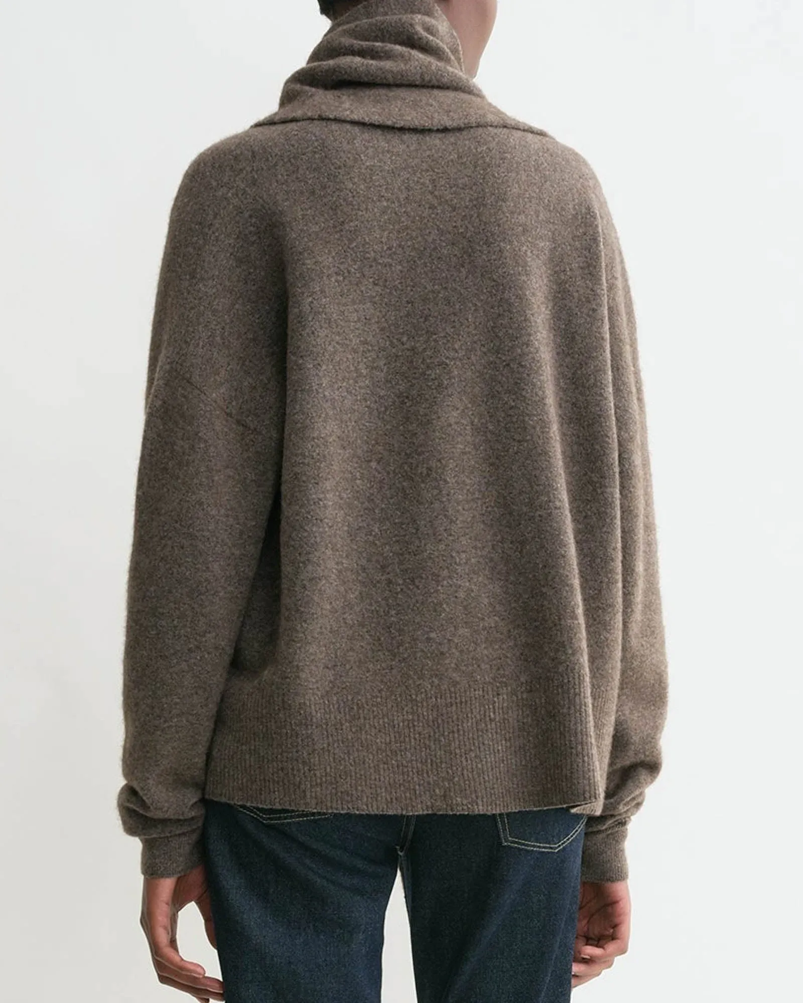 Draped Knit Scarf sold by TNT Fashion product image thumbnail 3