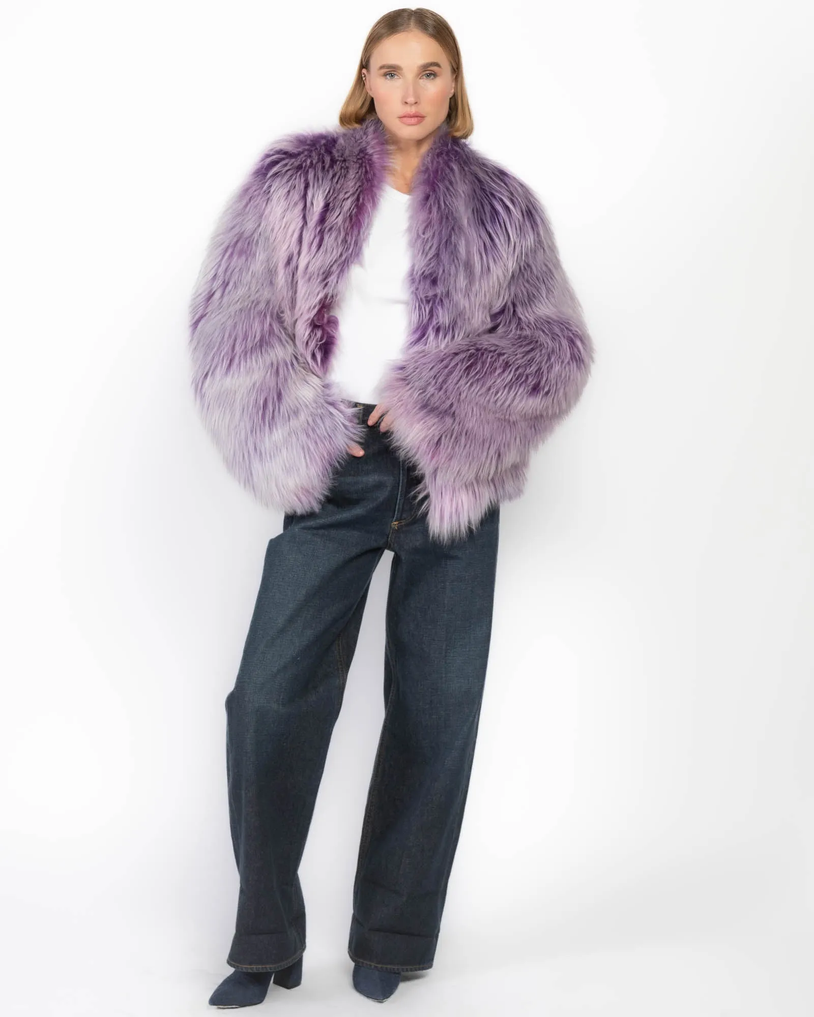 Oversized Shearling Jacket sold by TNT Fashion product image thumbnail 2