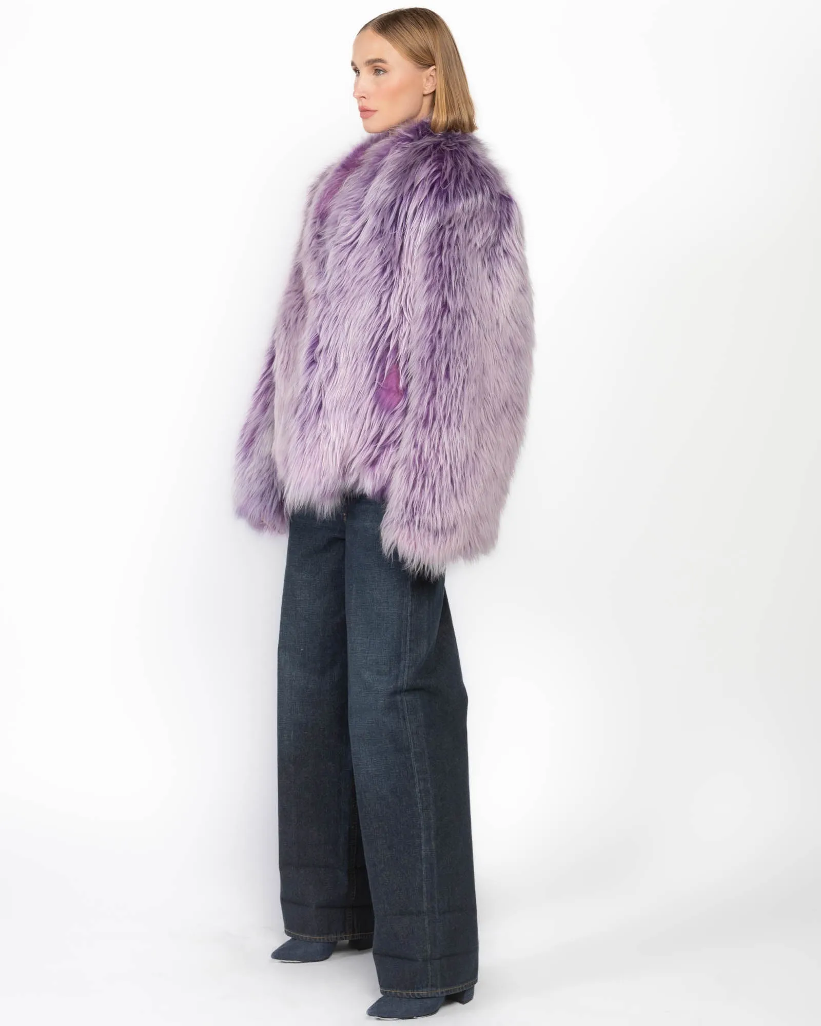 Oversized Shearling Jacket sold by TNT Fashion product image thumbnail 4