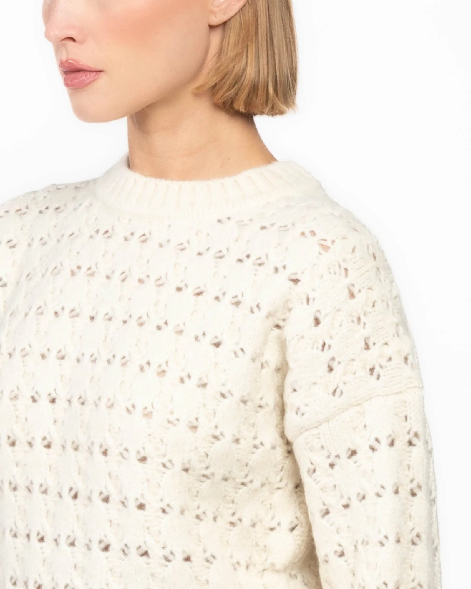 Open Stitch Crewneck sold by TNT Fashion product image thumbnail 5