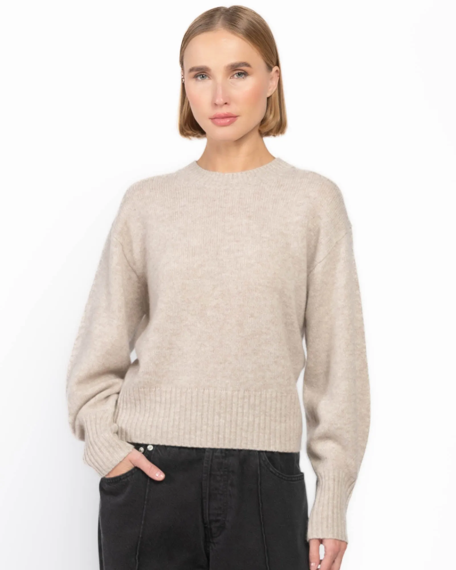Blouson Sleeve Sweater sold by TNT Fashion