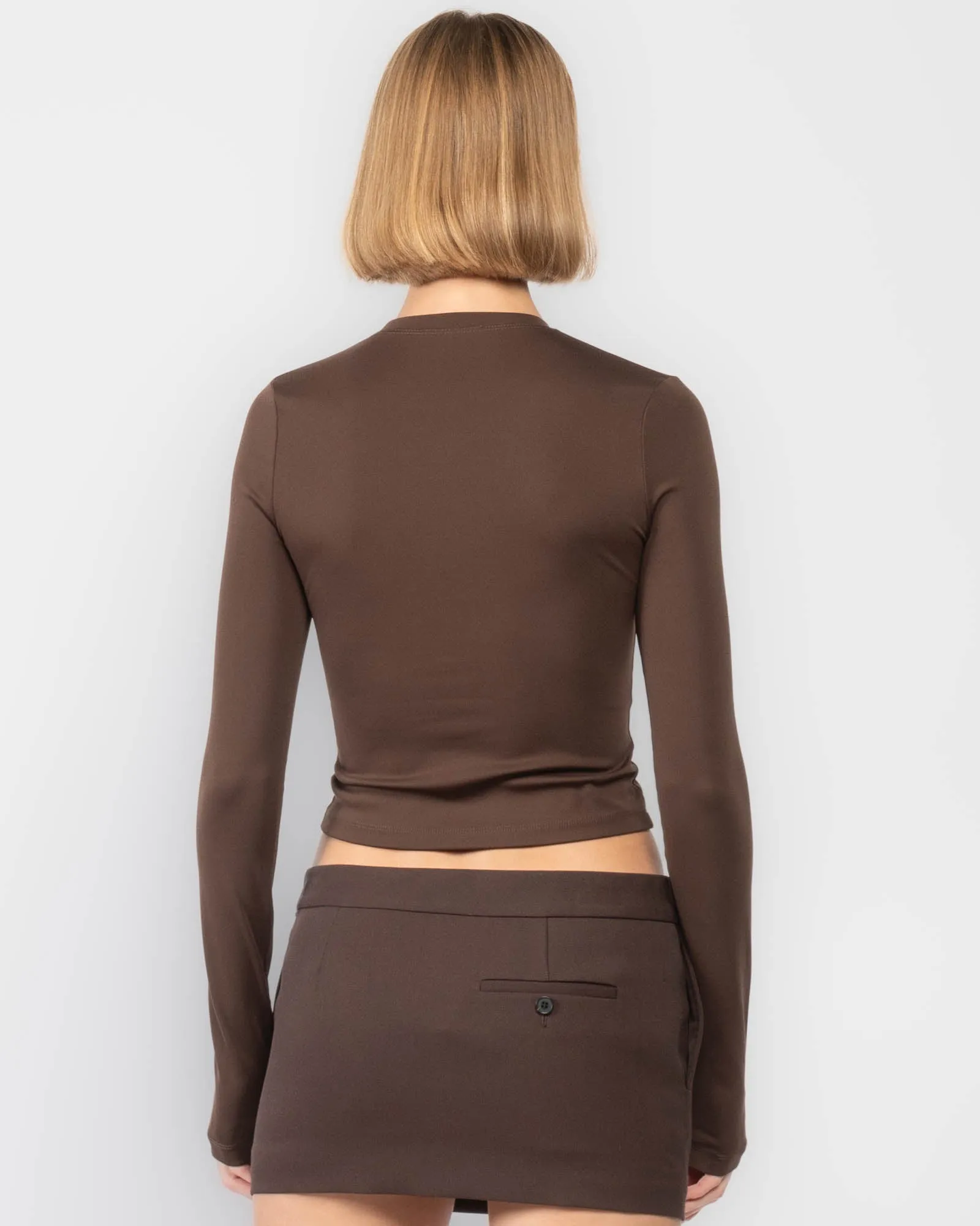 Opaque Long Sleeve Tee sold by TNT Fashion product image thumbnail 3