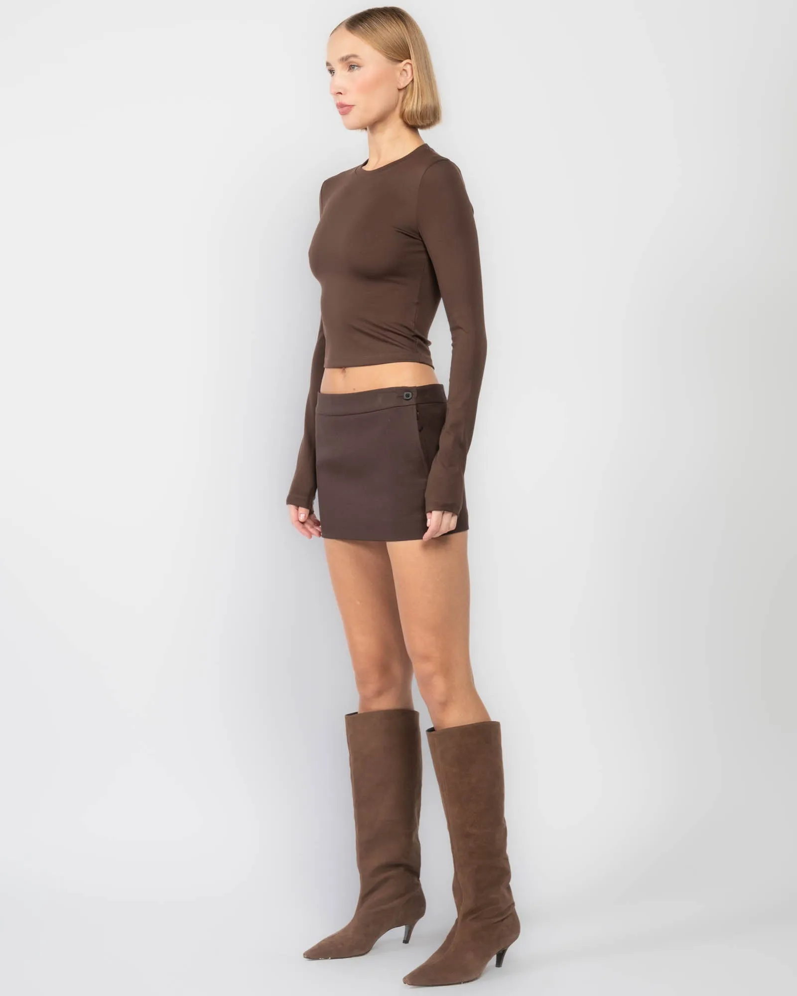 Opaque Long Sleeve Tee sold by TNT Fashion product image thumbnail 4