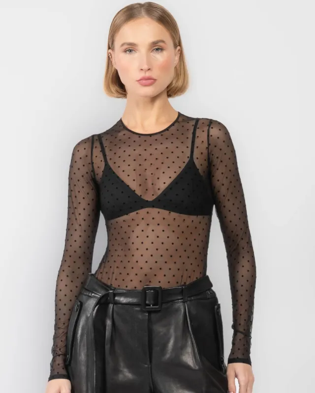 Polka Dot Bodysuit sold by TNT Fashion