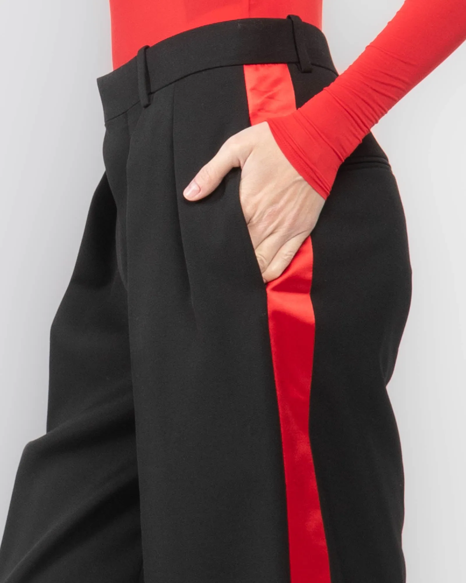 Low Rise Tuxedo Trousers sold by TNT Fashion product image thumbnail 5