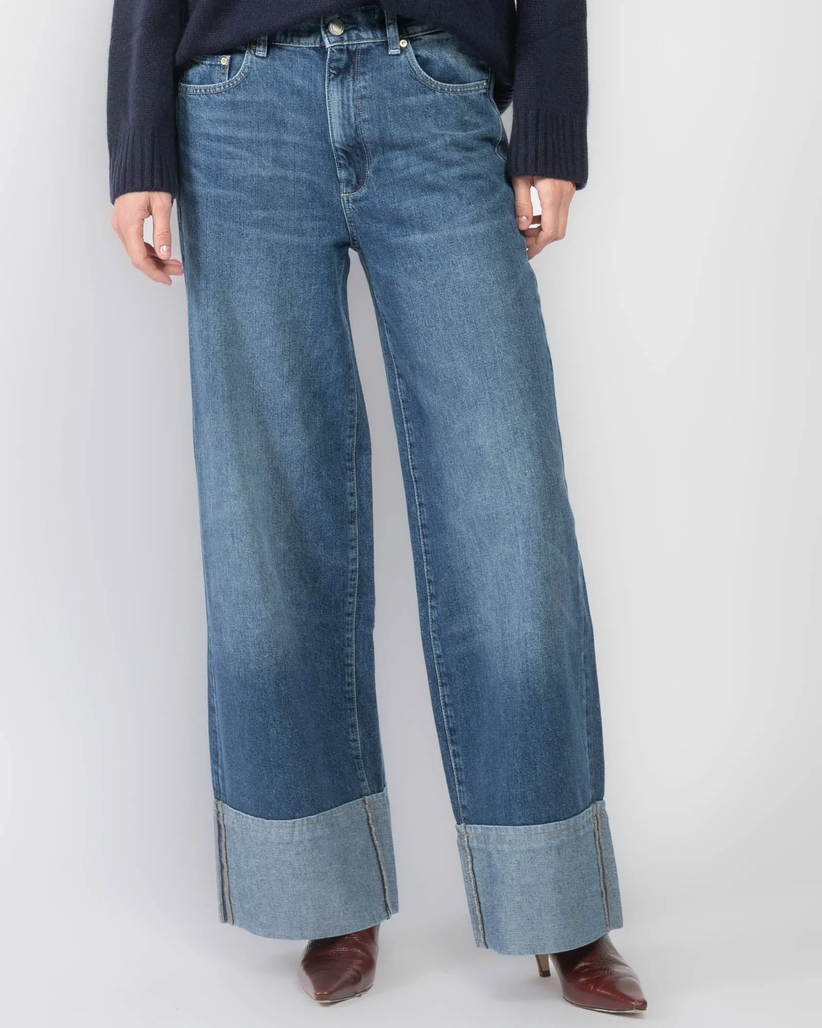 Hepburn Wide Leg Jeans sold by TNT Fashion