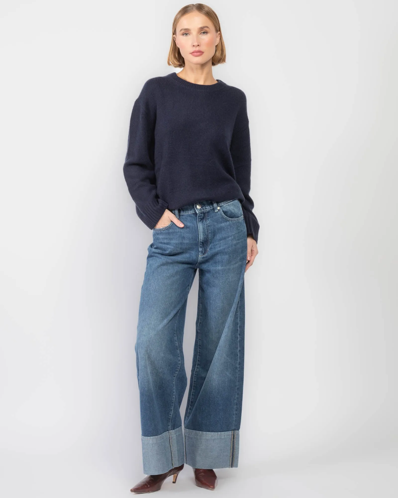Hepburn Wide Leg Jeans sold by TNT Fashion product image thumbnail 2