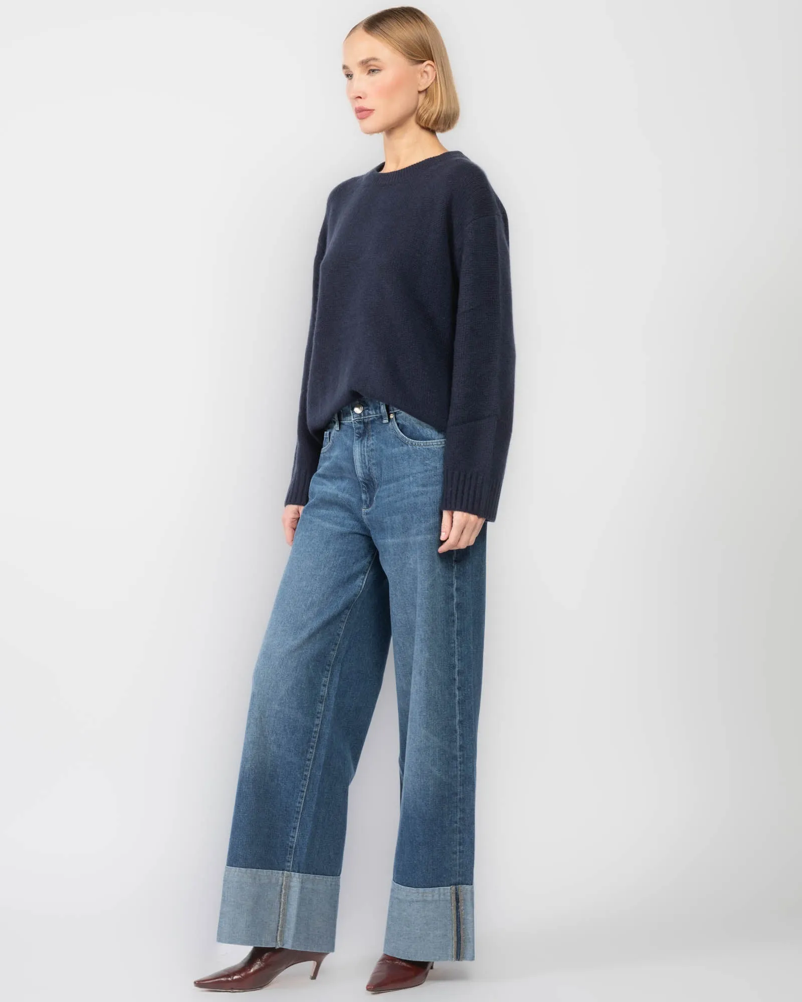 Hepburn Wide Leg Jeans sold by TNT Fashion product image thumbnail 4