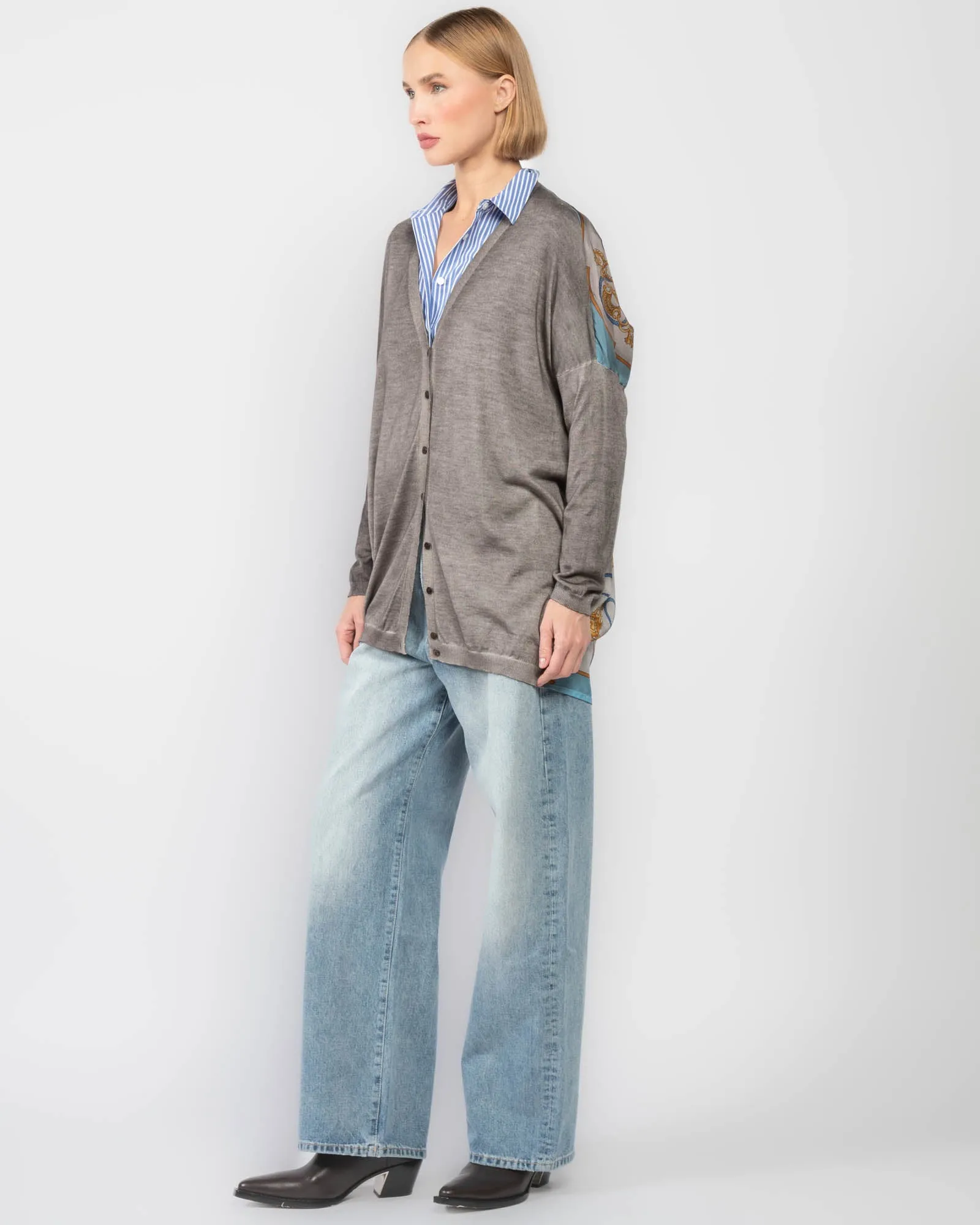 V-Neck Cardigan sold by TNT Fashion product image thumbnail 4