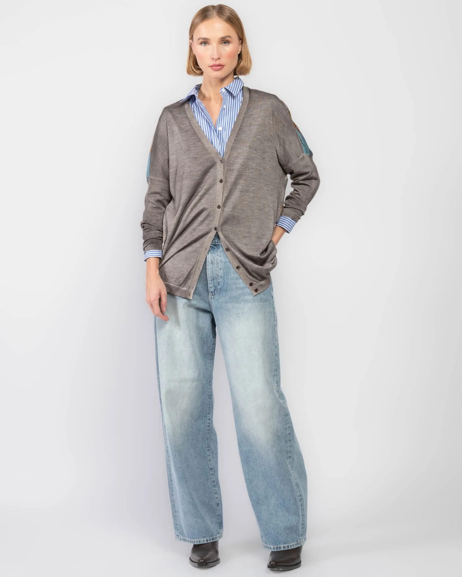 V-Neck Cardigan sold by TNT Fashion product image thumbnail 3