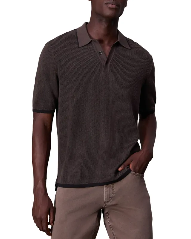 Harvey Knit Polo sold by TNT Fashion