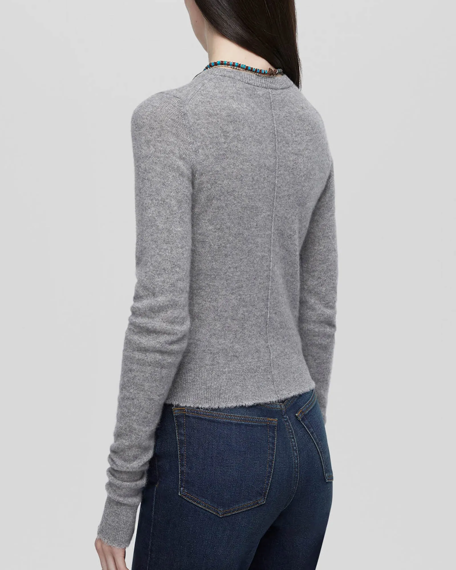 Cashmere Crew Cardigan sold by TNT Fashion product image thumbnail 3
