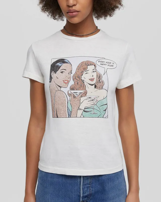 Happy Hour Tee made by Re/Done