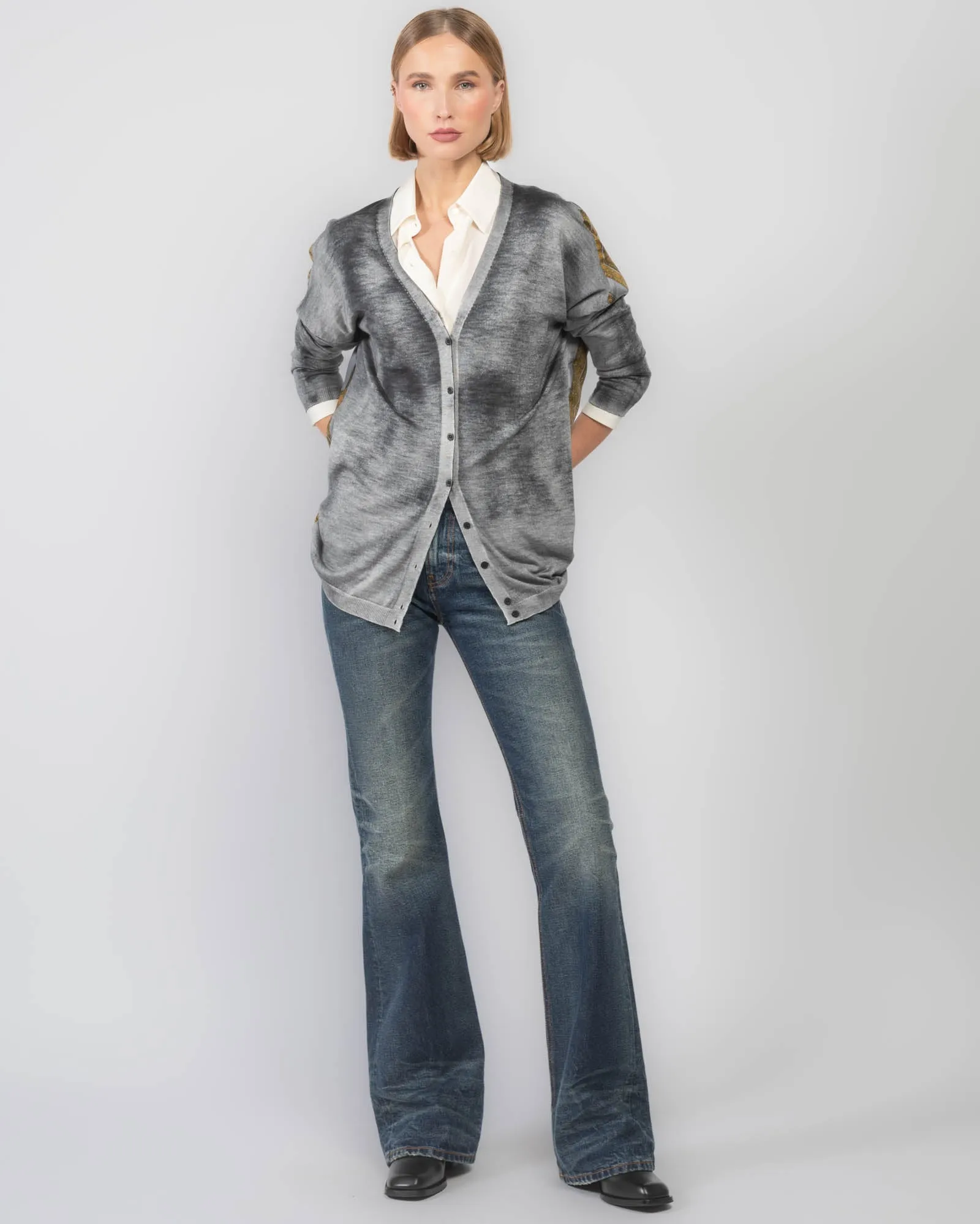 V-Neck Cardigan sold by TNT Fashion product image thumbnail 3
