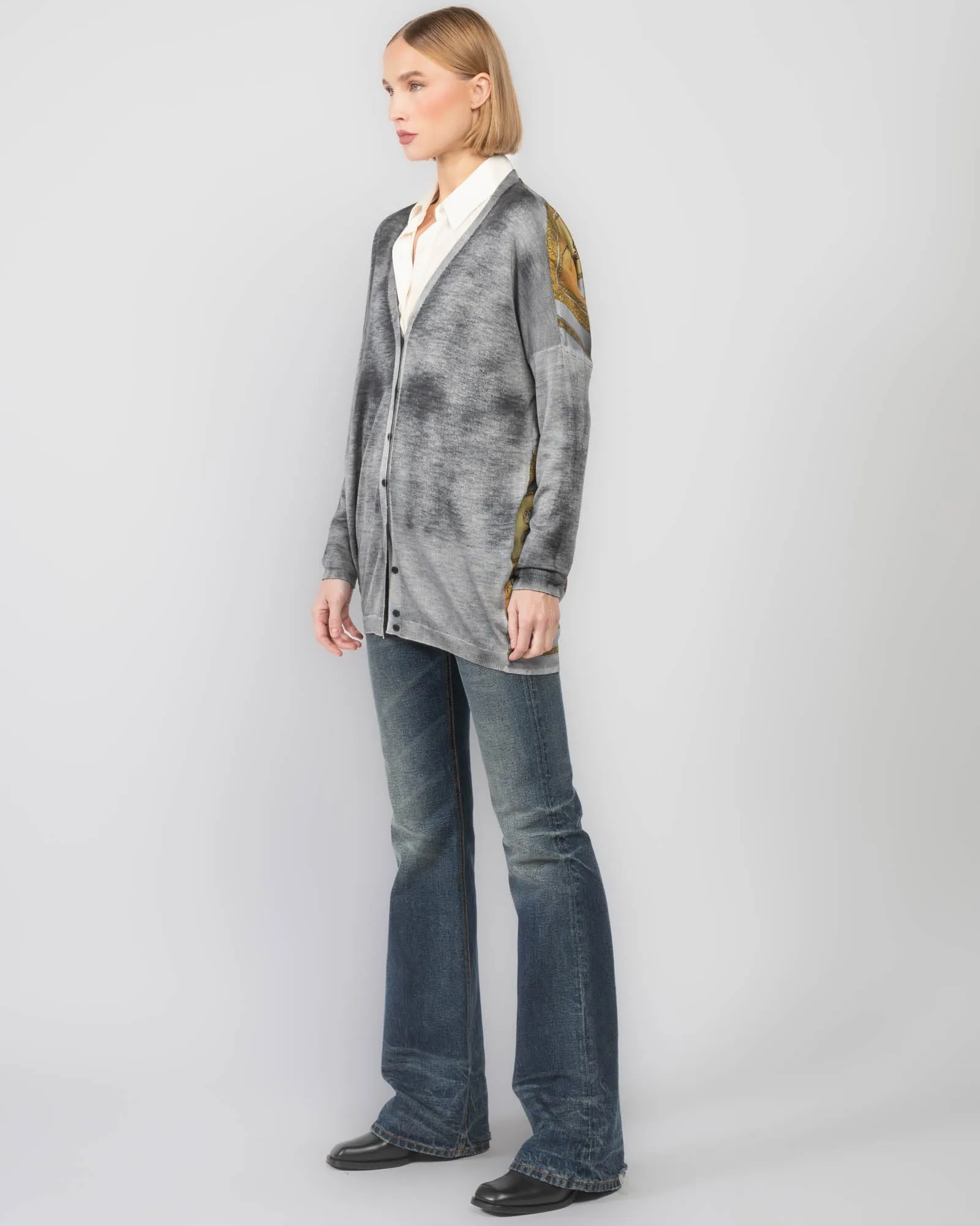 V-Neck Cardigan sold by TNT Fashion product image thumbnail 4