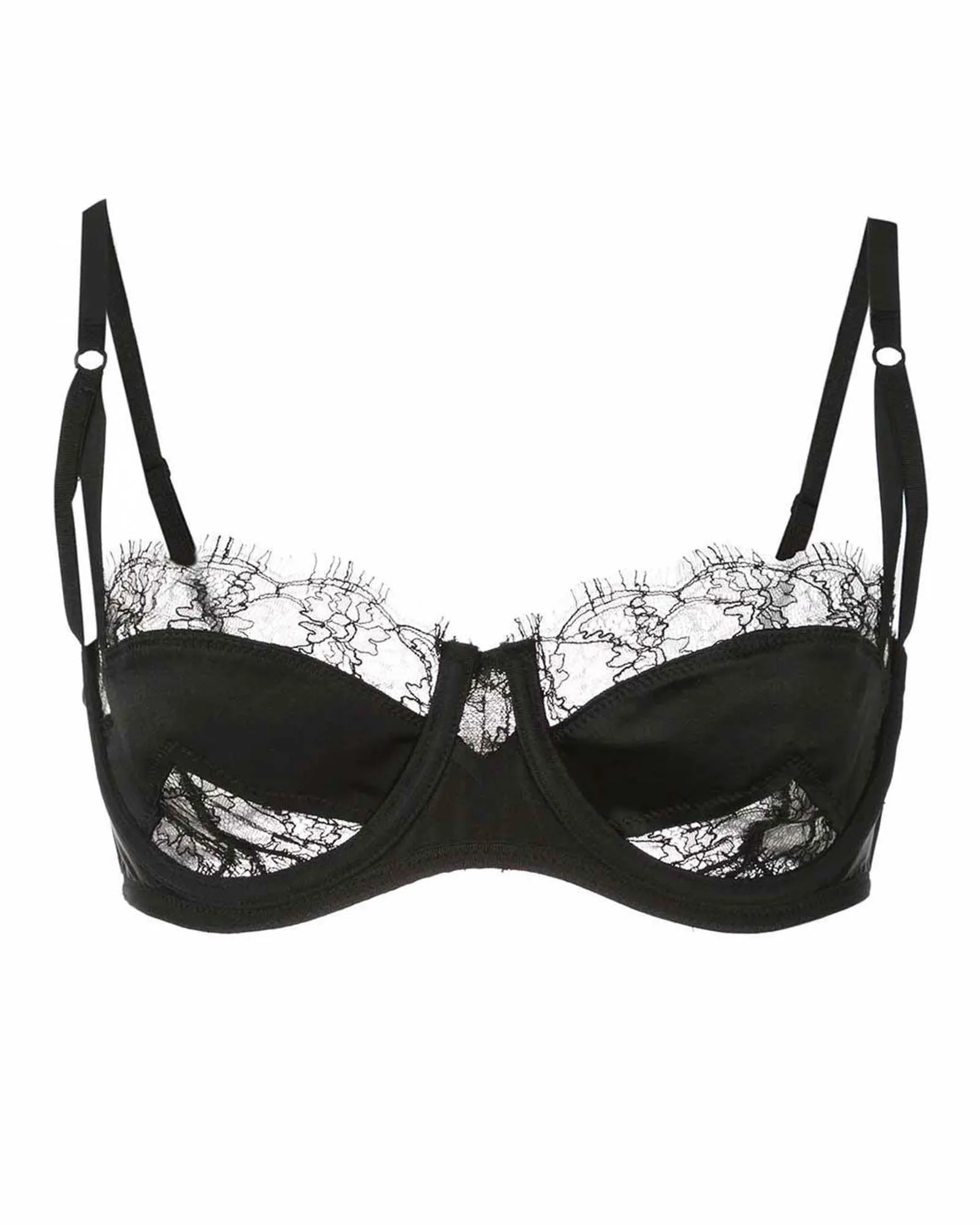 Lace Inset Longline Bra sold by TNT Fashion product image thumbnail 5