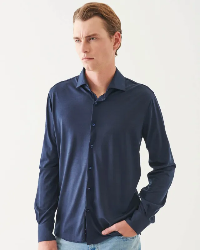 Long Sleeve Wool Knit Shirt sold by TNT Fashion