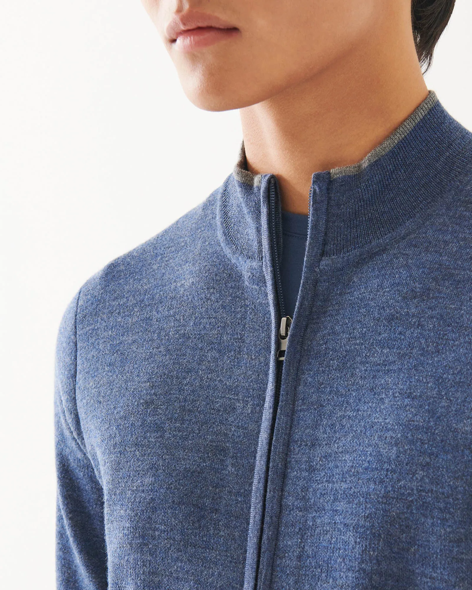 Double Face Zip Sweater sold by TNT Fashion product image thumbnail 4