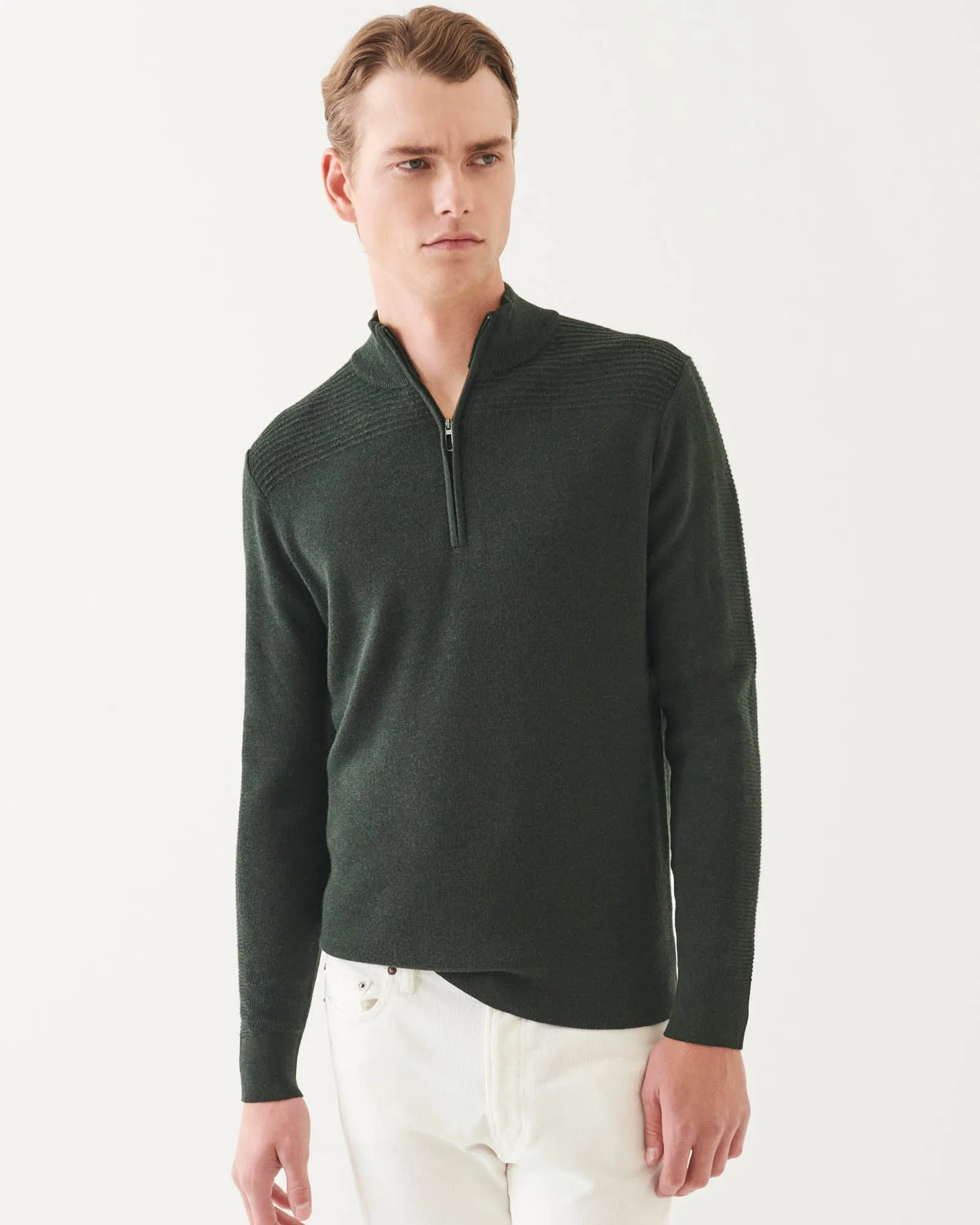 Merino 1/4 Zip Sweater sold by TNT Fashion product image thumbnail 2