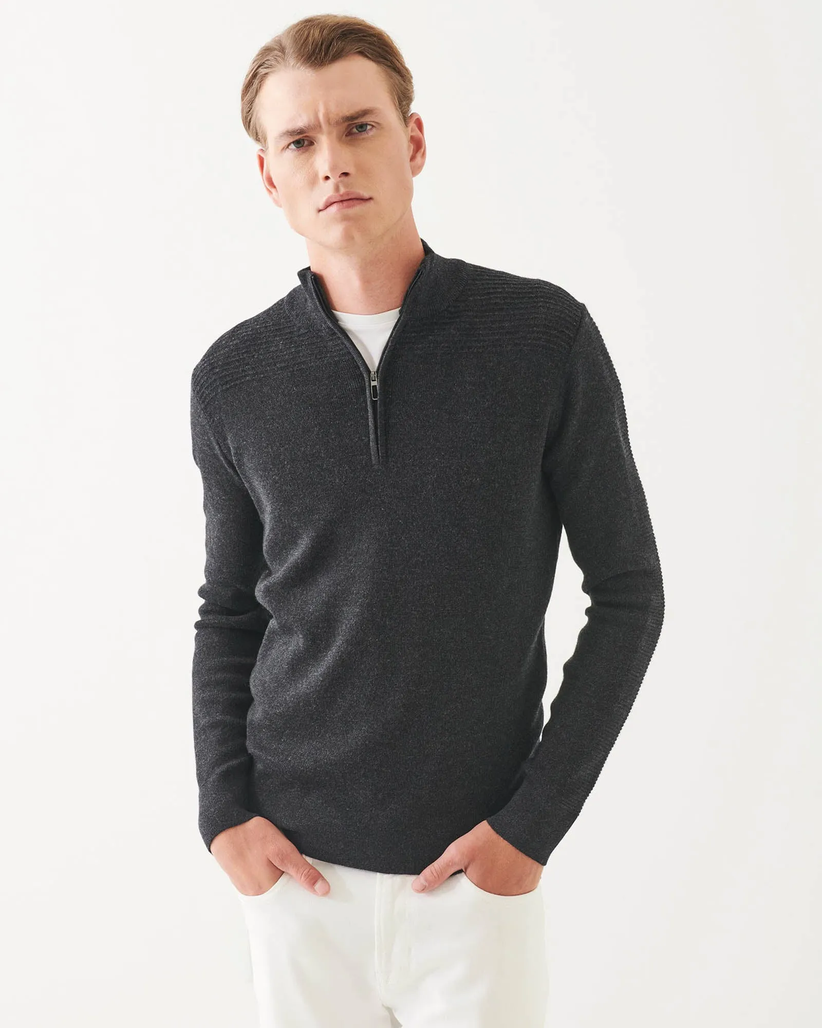Merino 1/4 Zip Sweater sold by TNT Fashion product image thumbnail 3