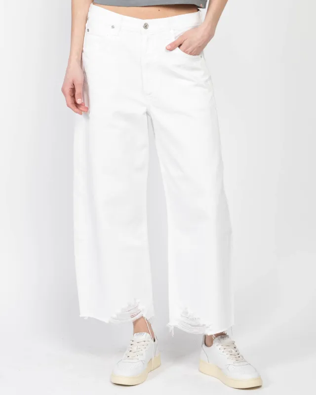 Ayla Raw Hem Crop Jeans sold by TNT Fashion