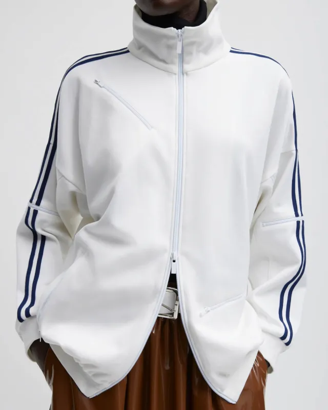 Knit Zipper Track Jacket sold by TNT Fashion