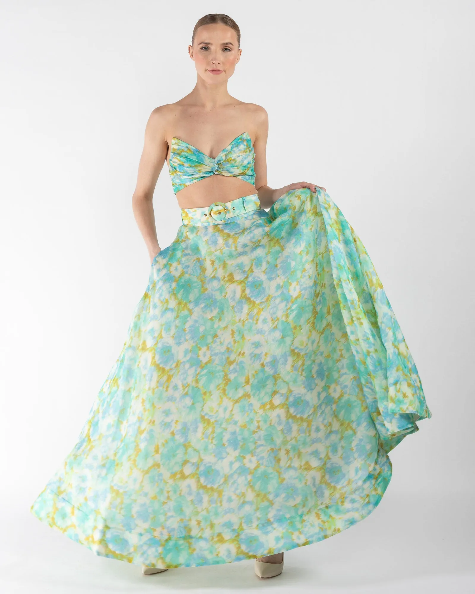 Ikat Maxi Skirt sold by TNT Fashion product image thumbnail 4