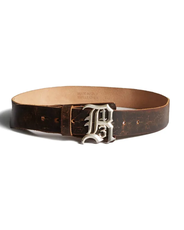 R13 Logo Buckle Belt sold by TNT Fashion