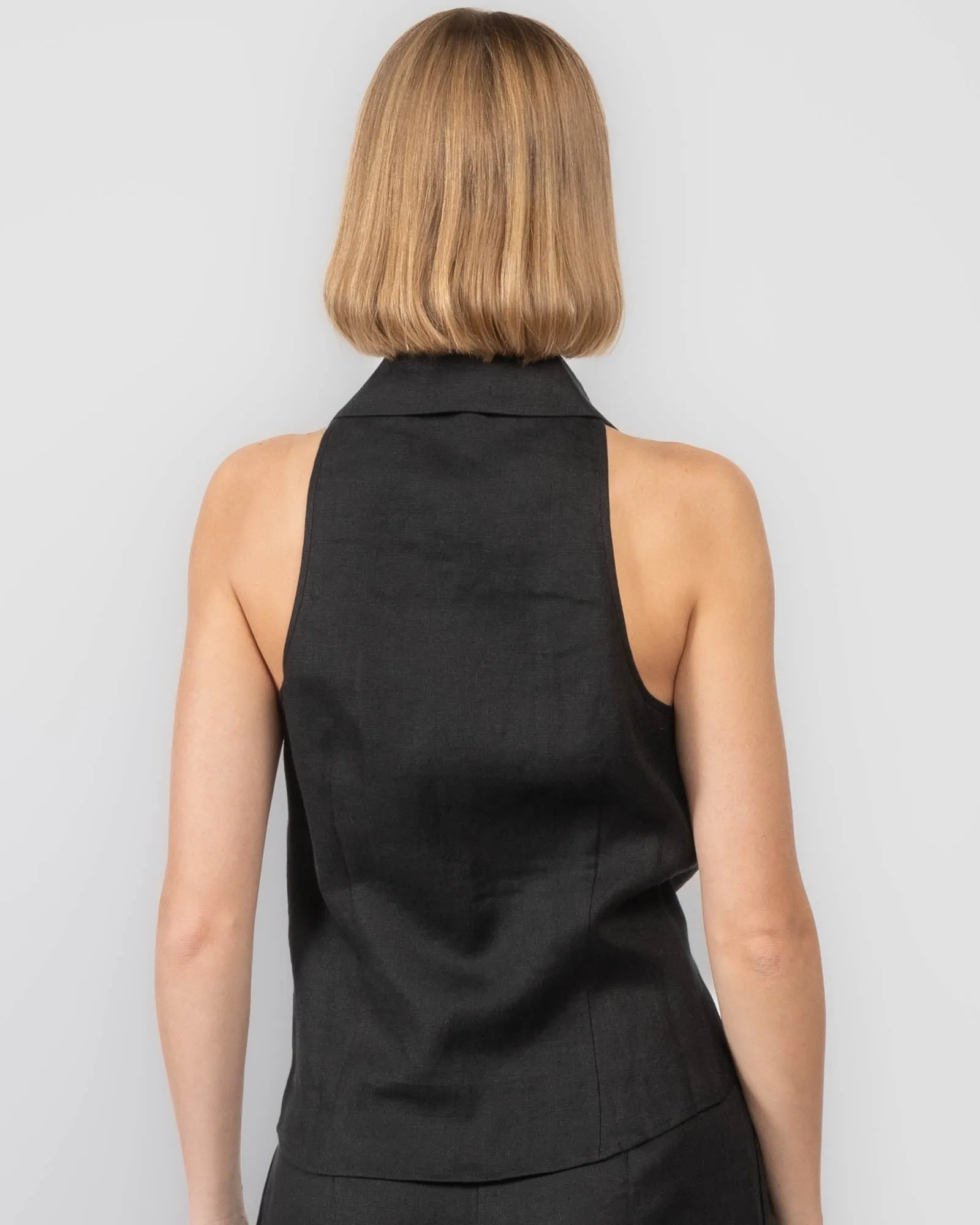 Sloan Linen Vest sold by TNT Fashion product image thumbnail 3