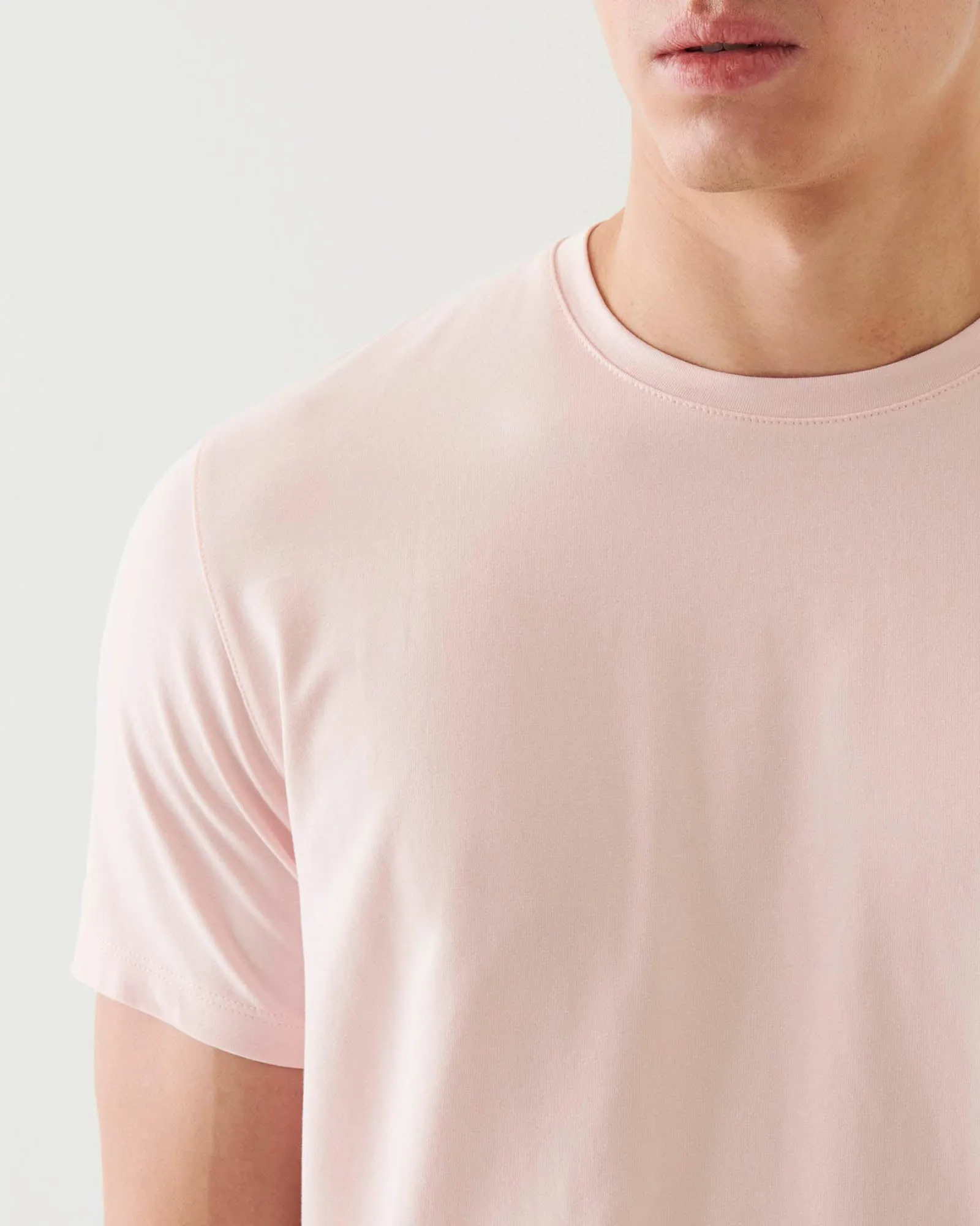 Short Sleeve Stretch Crew Tee sold by TNT Fashion product image thumbnail 4