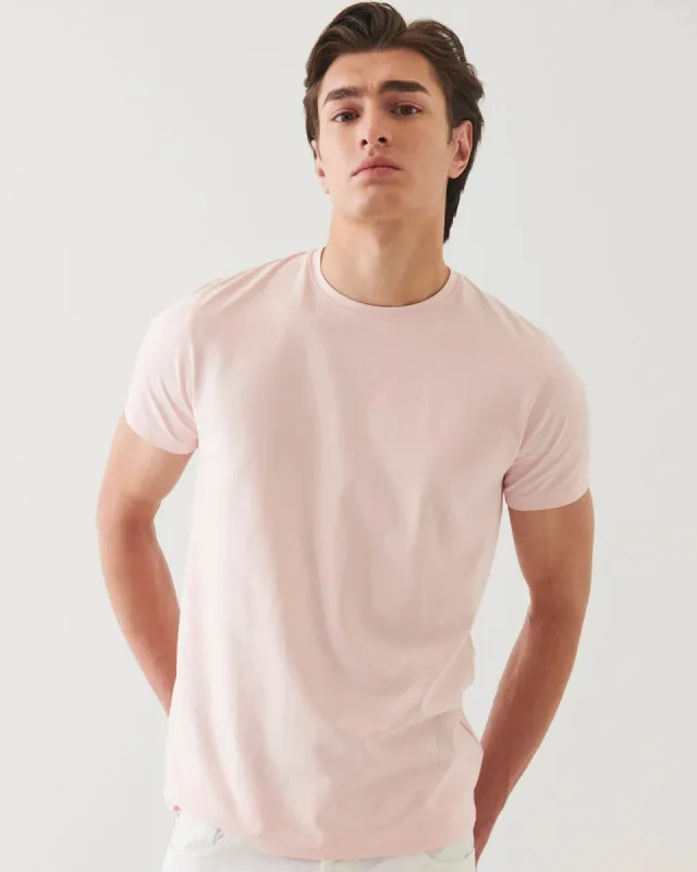 Short Sleeve Stretch Crew Tee sold by TNT Fashion