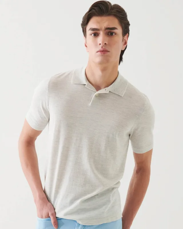 Short Sleeve Cotton Knit 14 Gauge Polo sold by TNT Fashion