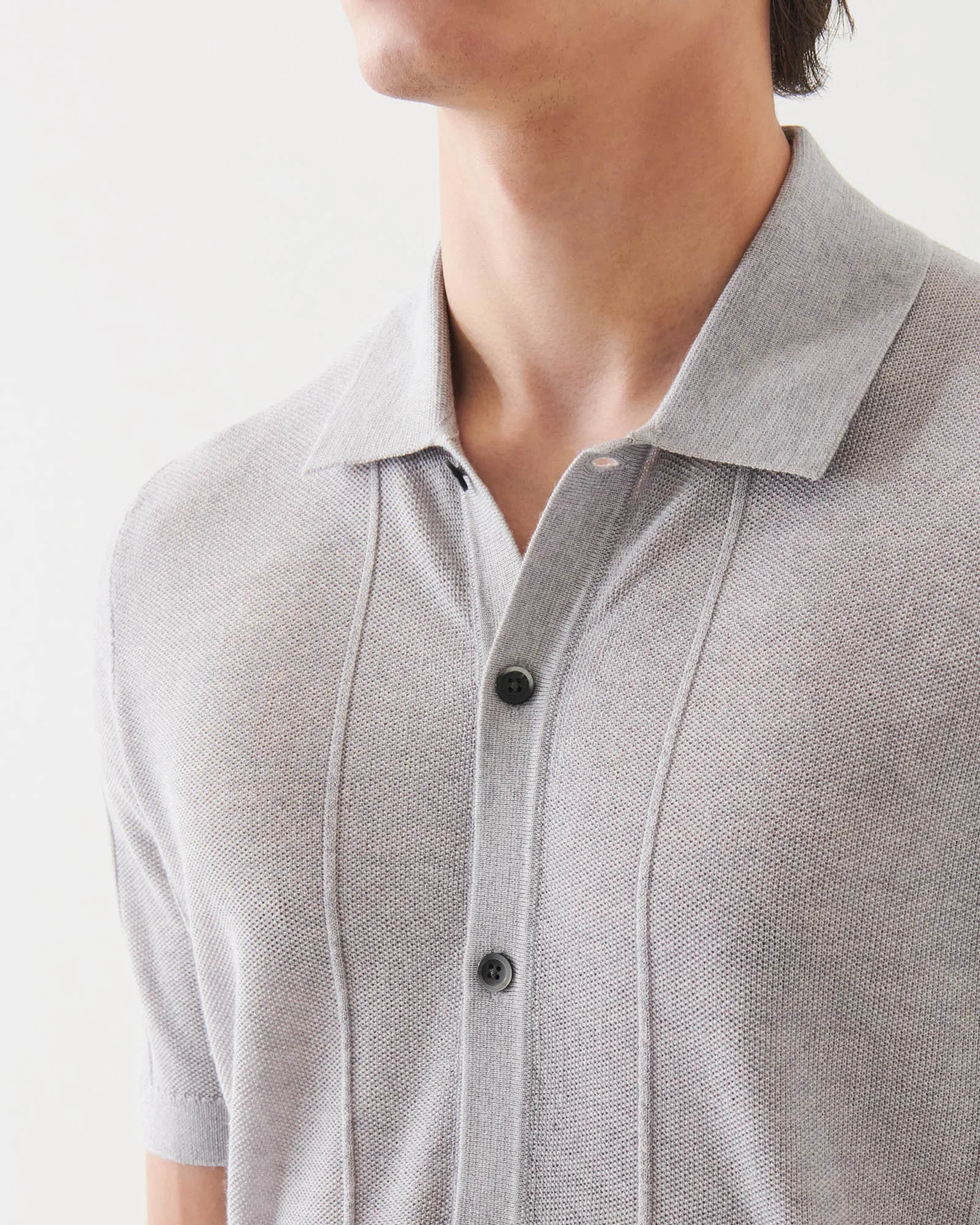 Short Sleeve Button Front Sweater sold by TNT Fashion product image thumbnail 4