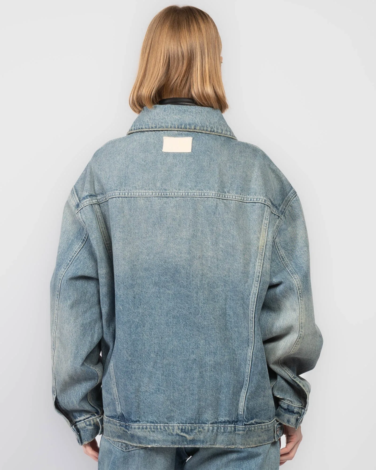 Oversized Denim Jacket sold by TNT Fashion product image thumbnail 3