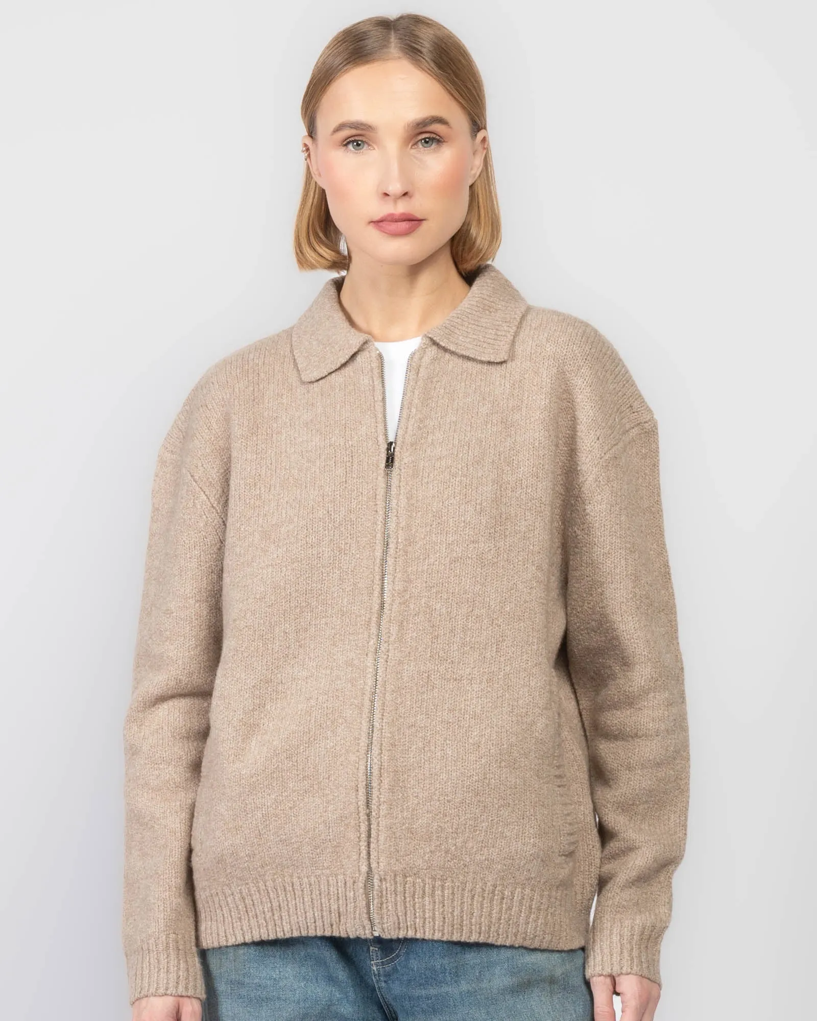 Collar Zip Jacket sold by TNT Fashion