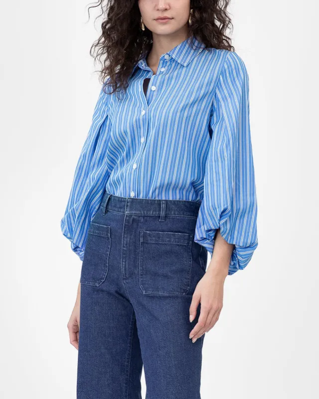 Marina Stripe Top made by Tanya Taylor