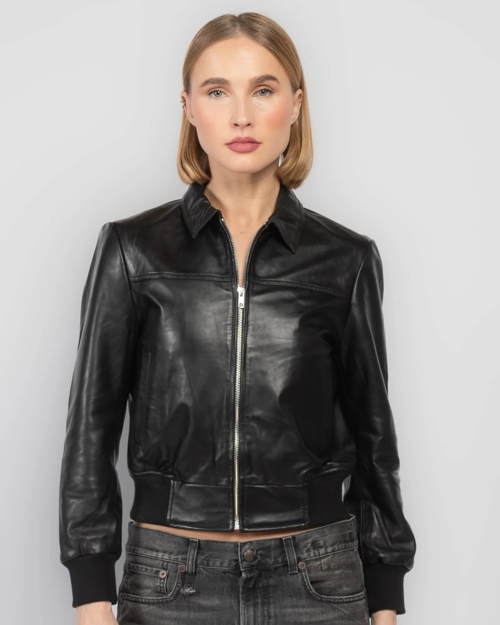 Berlin Leather Jacket sold by TNT Fashion