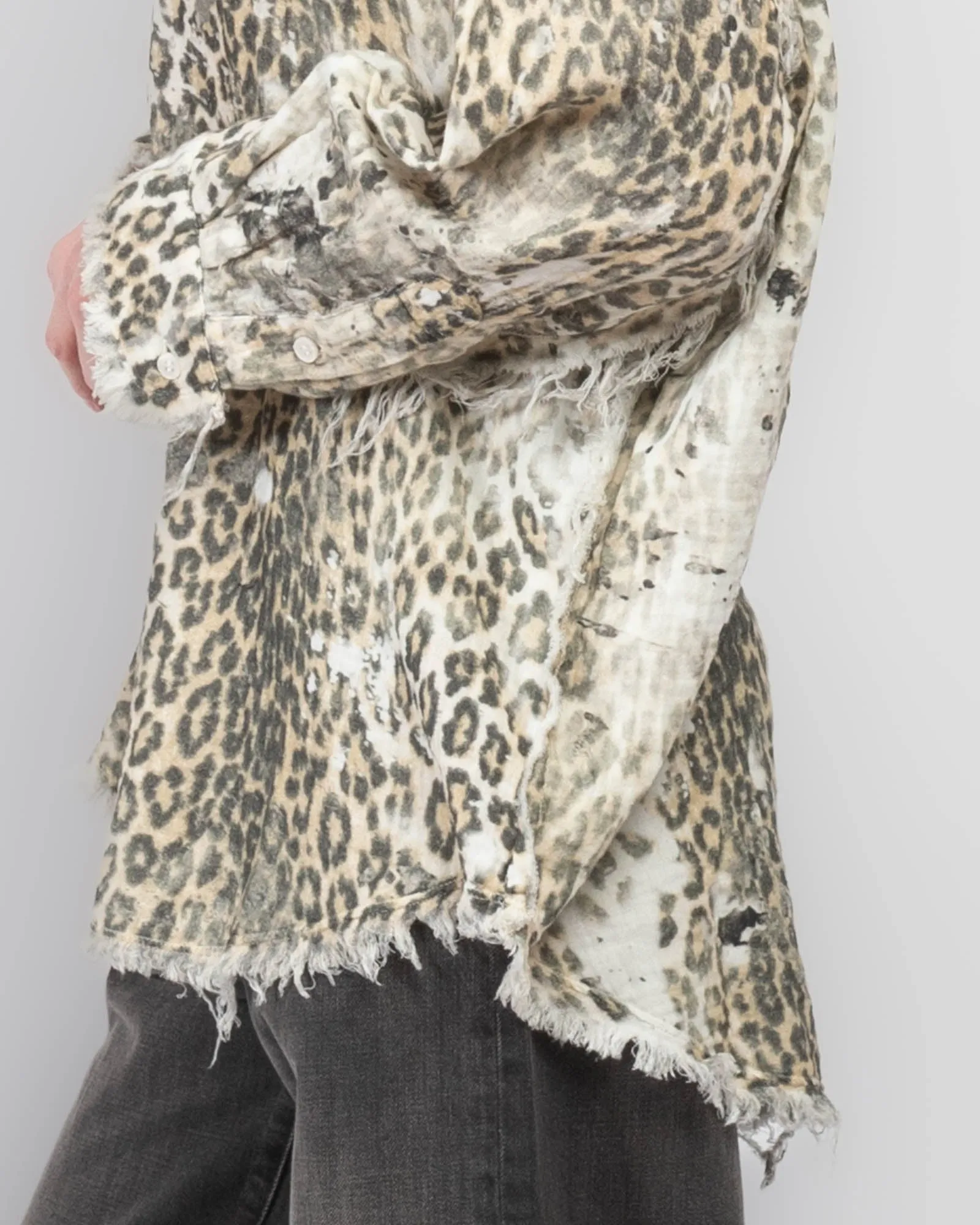 Shredded Drop Neck Shirt sold by TNT Fashion product image thumbnail 5