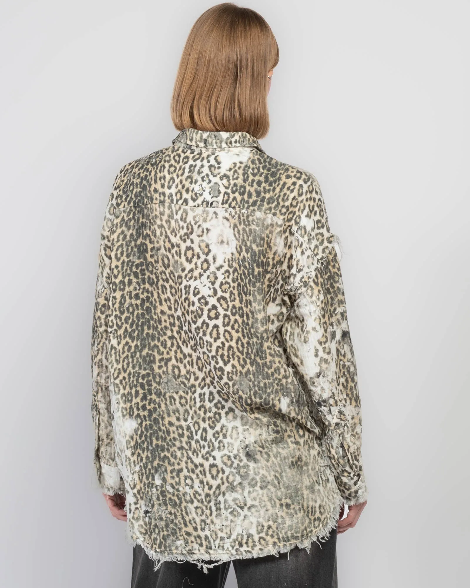 Shredded Drop Neck Shirt sold by TNT Fashion product image thumbnail 3