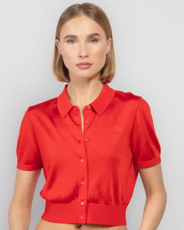 Polo Cardigan sold by TNT Fashion