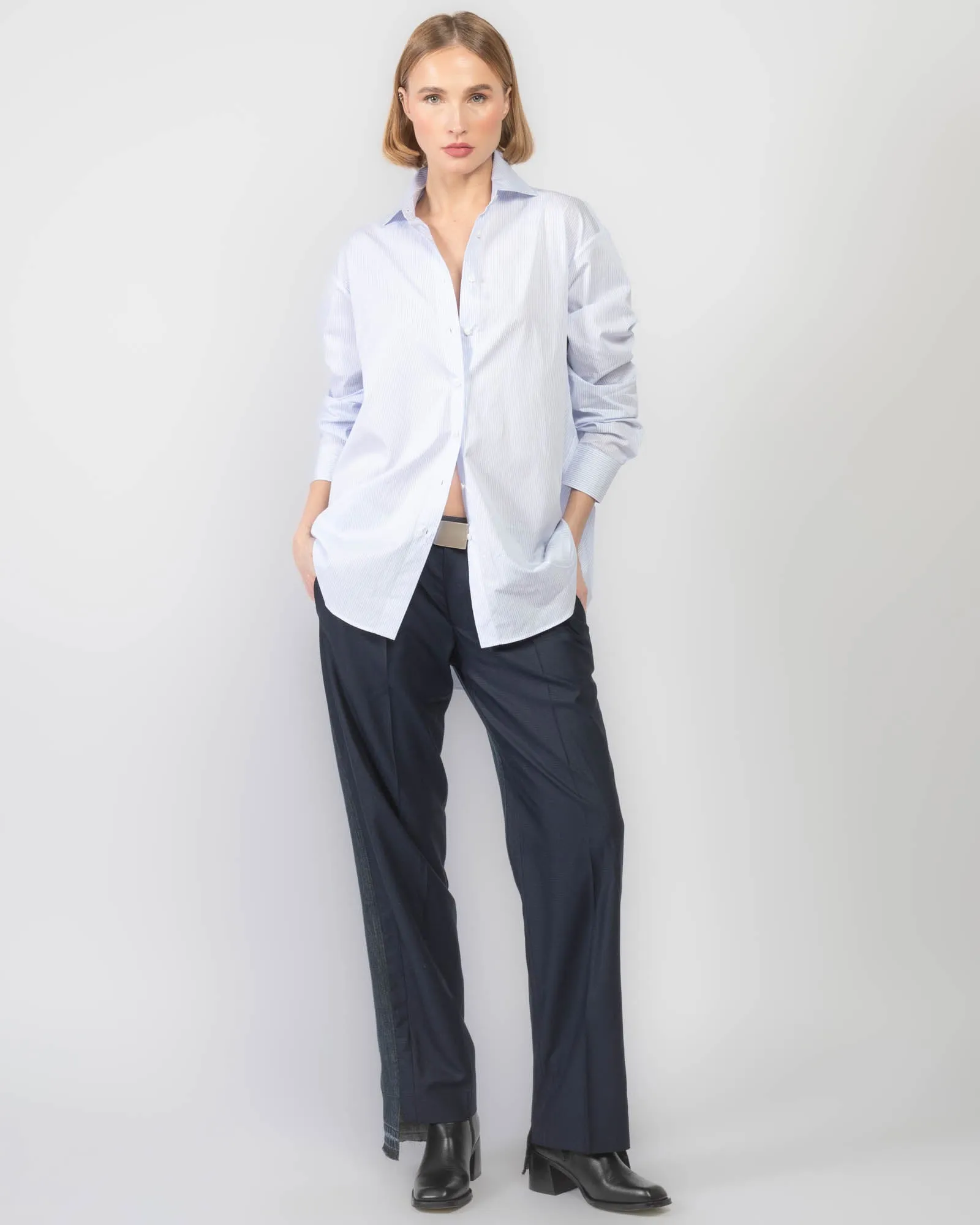 Striped Relaxed Shirt sold by TNT Fashion product image thumbnail 2