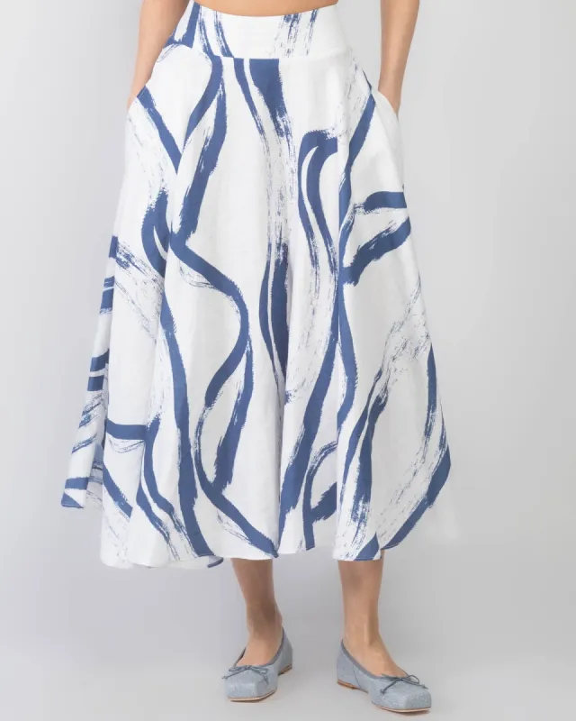 Wave Maxi Skirt sold by TNT Fashion
