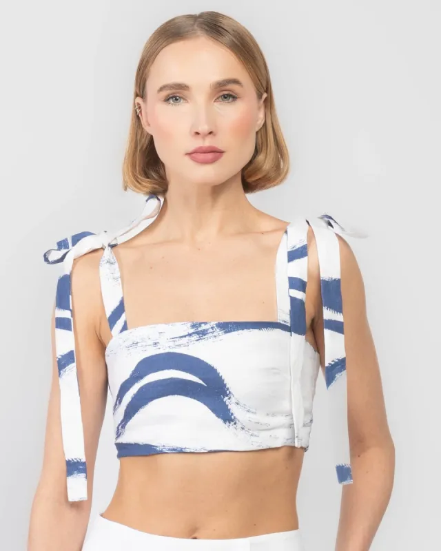 Tie Shoulder Top sold by TNT Fashion