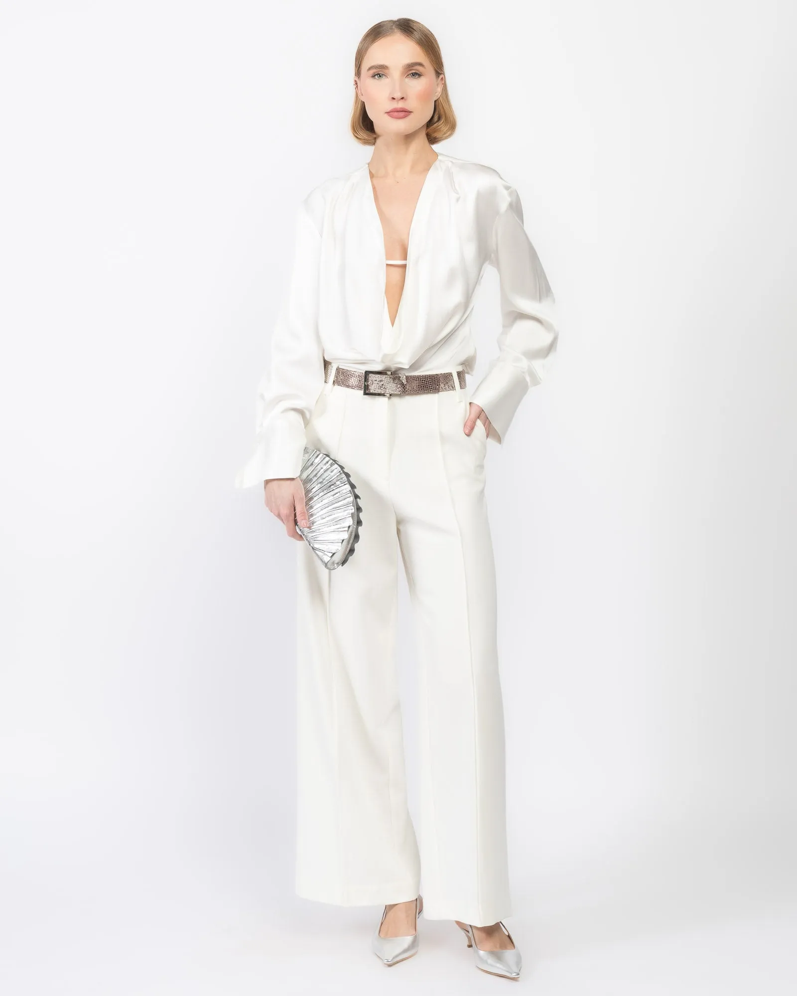 Enver Satin Blouse sold by TNT Fashion product image thumbnail 2