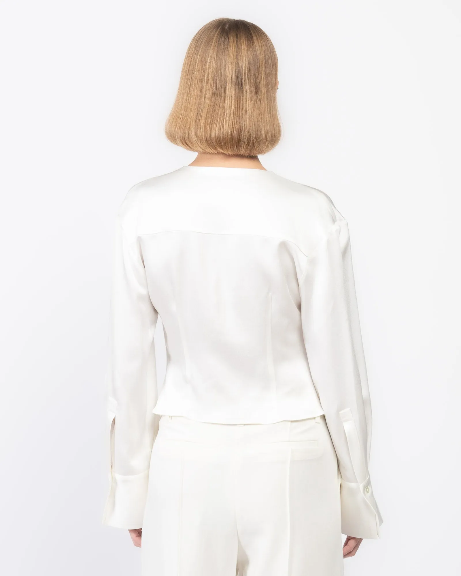 Enver Satin Blouse sold by TNT Fashion product image thumbnail 3