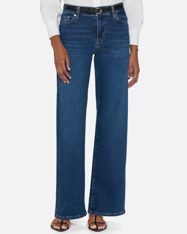 Slim Palazzo Jeans sold by TNT Fashion