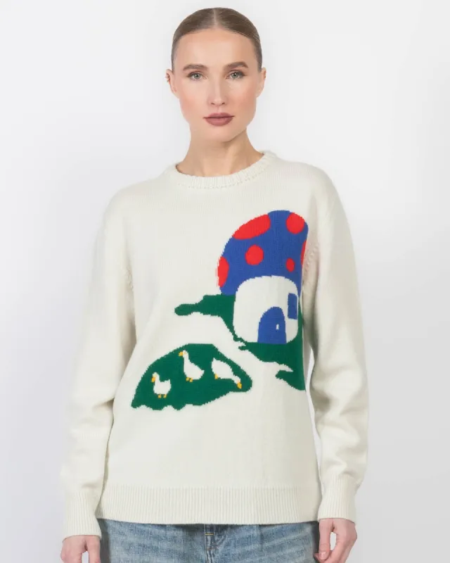 Mushroom and Duck Sweater sold by TNT Fashion