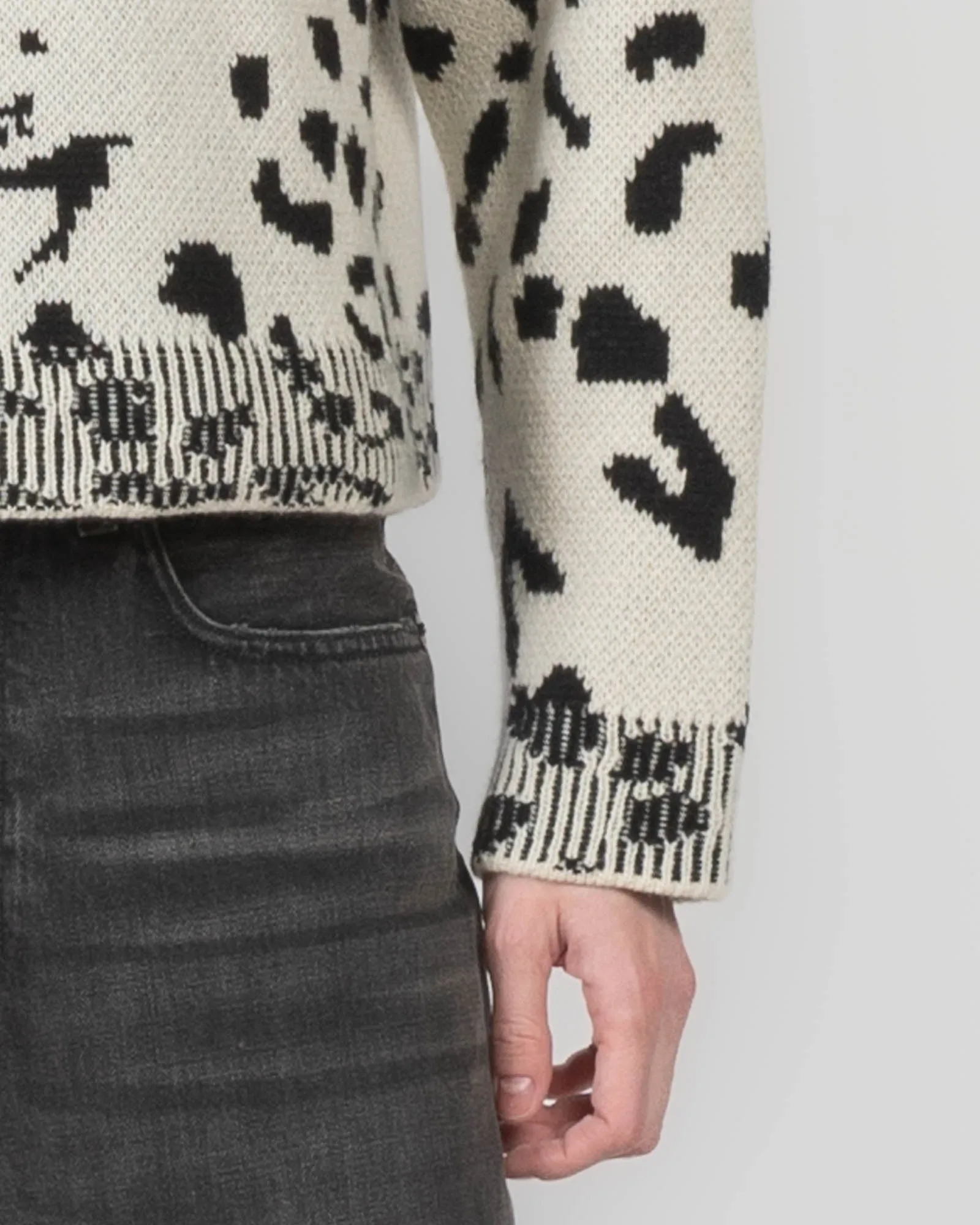 Snow Leopard Sweater sold by TNT Fashion product image thumbnail 5