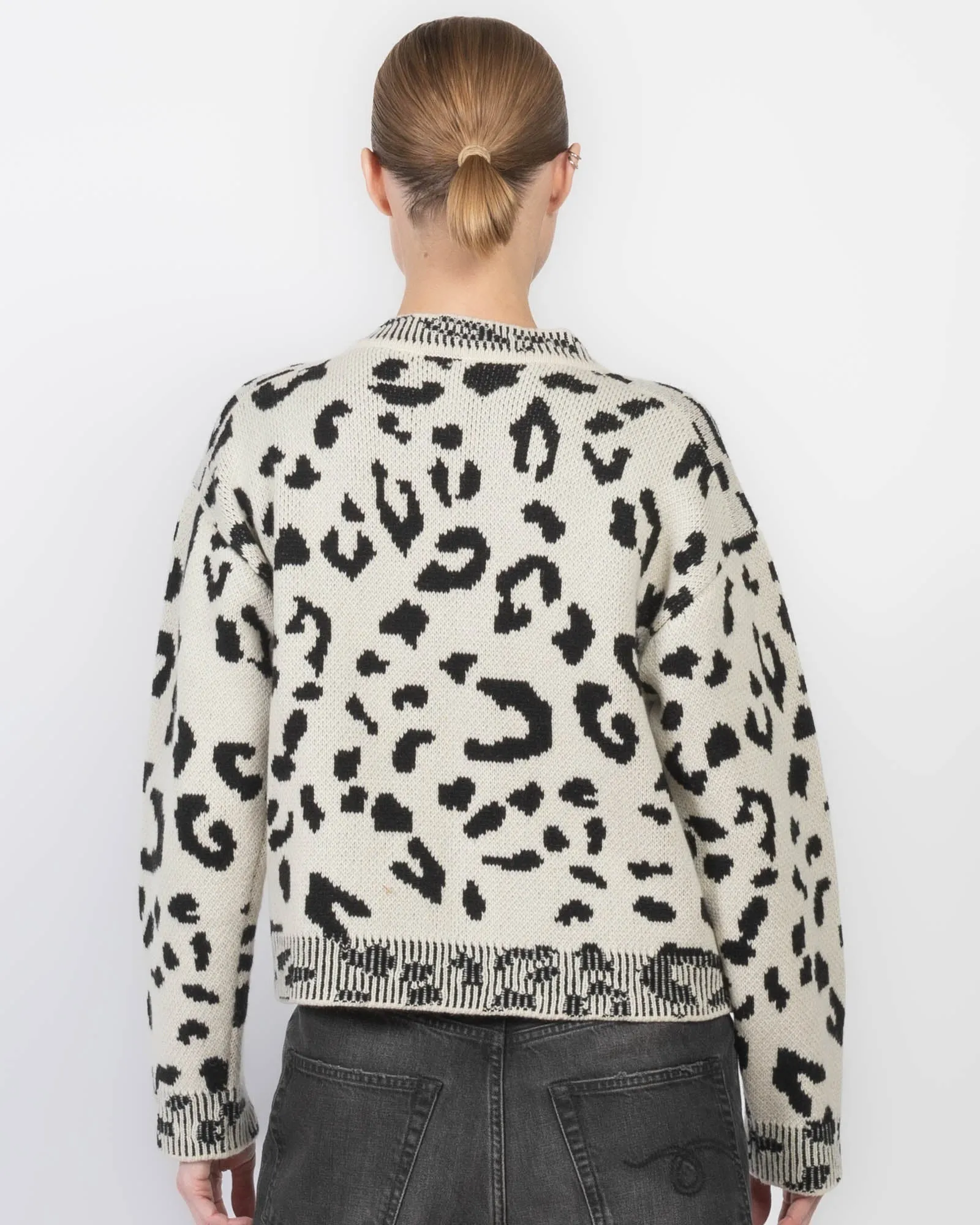 Snow Leopard Sweater sold by TNT Fashion product image thumbnail 3